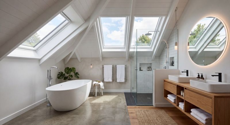 Attic Bathroom Remodeling in Coweta County, GA