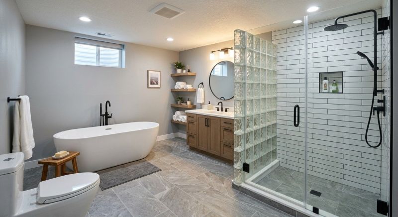 Basement Bathroom Remodeling in Coweta County, GA
