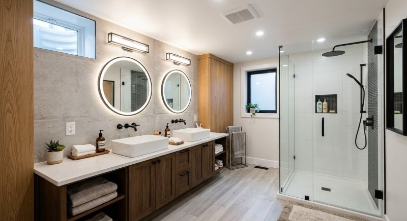 Basement Bathroom Remodeling in Coweta County, GA