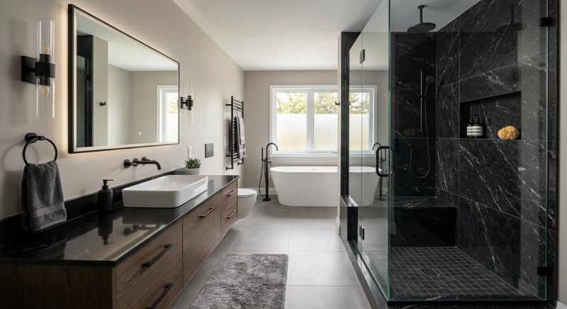 Granite Shower Installation in Coweta County, GA