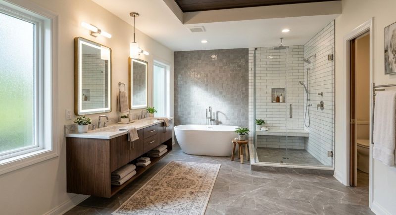 Master Bathroom Remodeling in Coweta County, GA