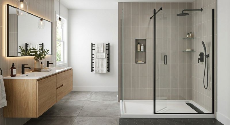 Tub To Shower Conversion in Sharpsburg, GA